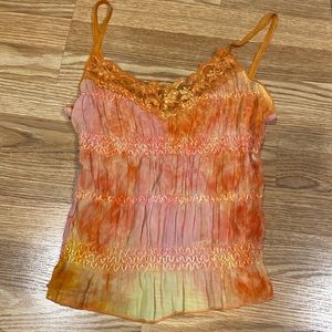 Tie-dye tank top